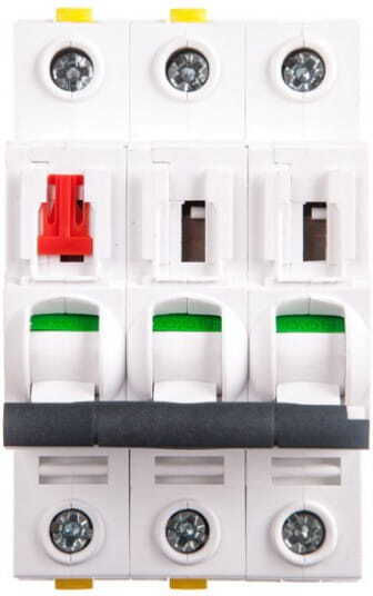 3p Circuit Breaker B 2a 6ka Ac Ic60n-b2-3 A9f03302