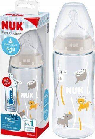 Nuk First Choice Чаша за обучение Силикон Син за 6m+м+ 300мл