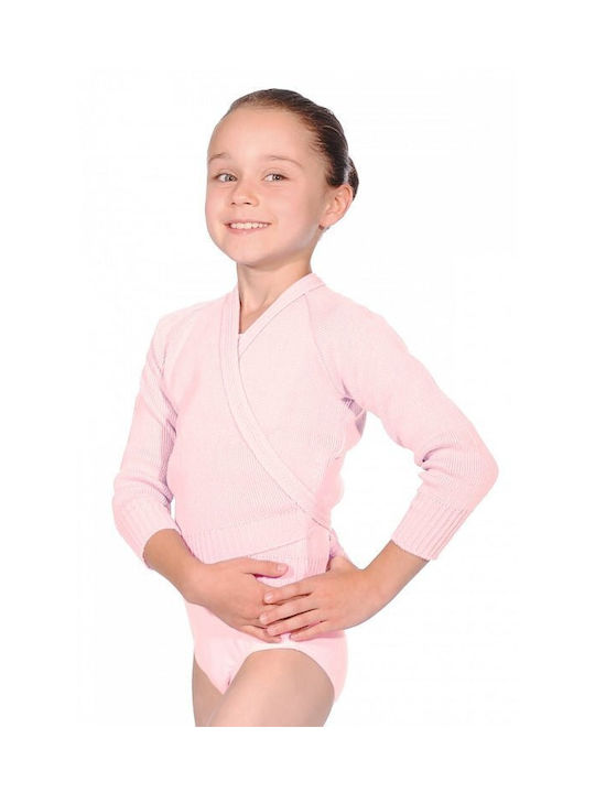 Cherry Kinder-Tanzbekleidung Strickjacken Croise Baw1102 Rosa 30