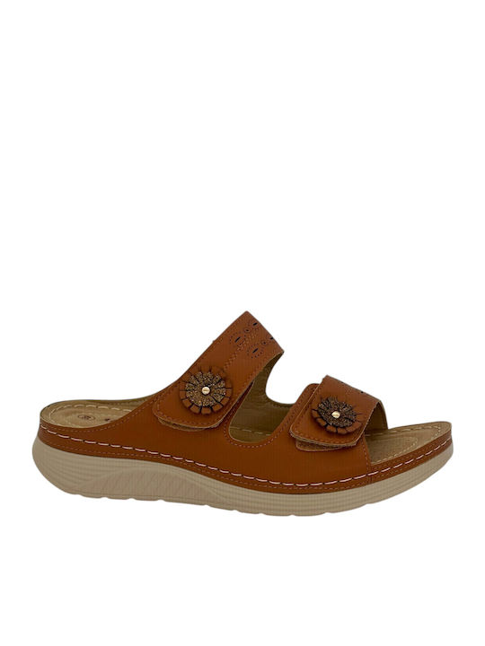 Γυναικεία Σανδάλια Flatforms Καφέ