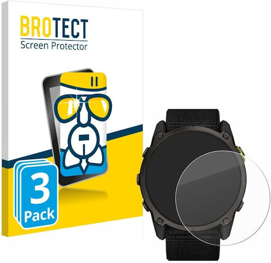 Brotect Airglass Glass Screen Protector pentru Garmin Enduro 3 3buc