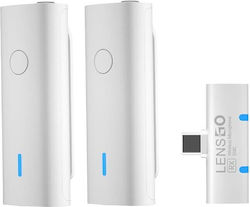 LensGo 518C Σετ Ενσύρματο Μικρόφωνο Πέτου