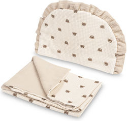 Sensillo Kinderwagen-Bettwäsche-Set Kinderwagen...