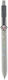 Ballpoint Pen Grey Paw Red 1.0mm Legami