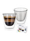 Orion Mug Plastic Transparent 90ml 2pcs