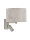 Nowodvorski Lamp Wall with Integrated LED Beige 23x25.5cm