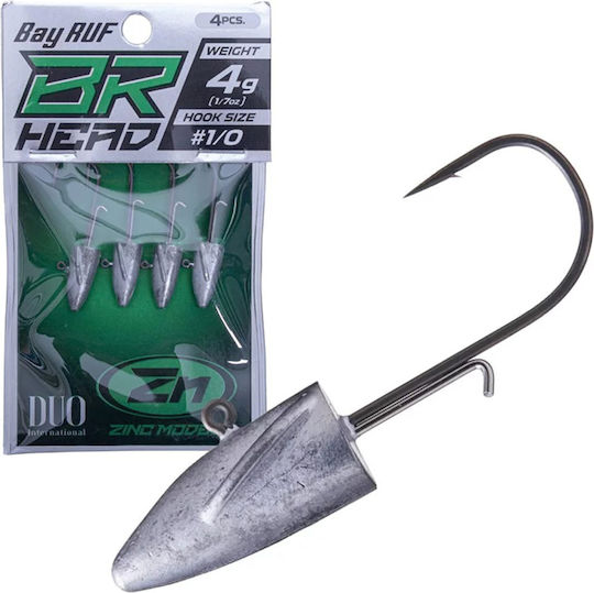 Duo Bayruf Br Jighead Zn 5.5 Gr No1/0 4 Units
