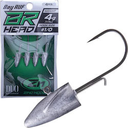 Duo Bayruf Br Jighead Zn 4 Гр #1/0 4 Бройки