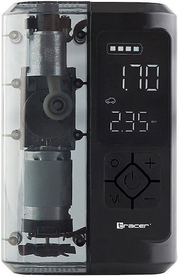Tracer Car Tire Pump RES 09B6 Rechargeable 12V