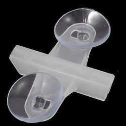 Epigasos Aquarium Divider Mounting Suction Cups 2pcs White