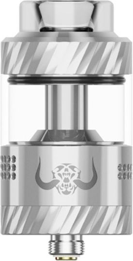 Hellvape Hellbeast Verdampfer für Elektronische Zigaretten RTA 4.5ml 25mm Silver