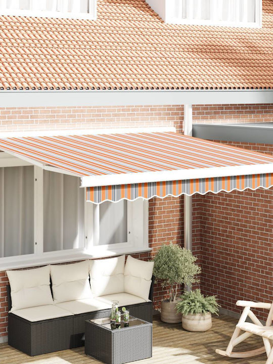 vidaXL Cort Terasă Multicolor x2.5m
