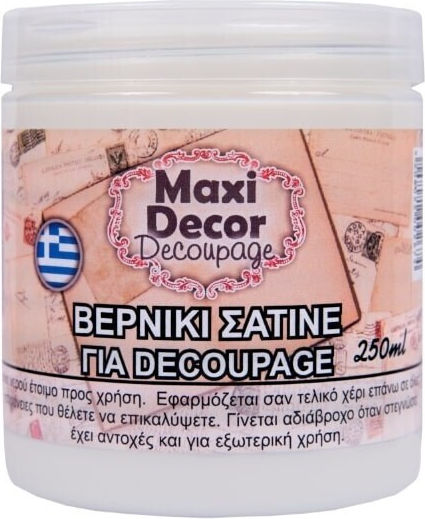 Lac Satinat 250ml Maxi Decor 5208022002674
