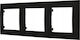 Sapphire Triple Frame Black Metallic R-3z/33