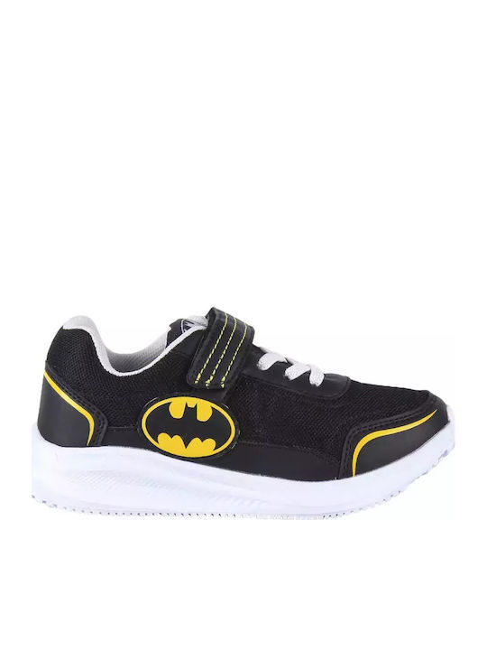 Batmanbatman Kinder Sneaker mit Bügel- und Schleifenverschluss Schwarz