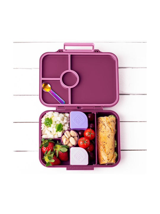 Lekkabox Lunchbox Kunststoff Lila 1Stück