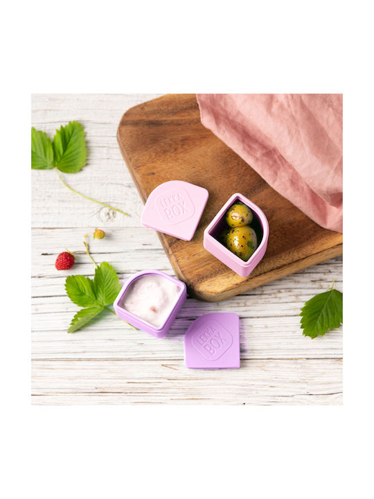 Lekkabox Δοχείο Φαγητού Πλαστικό Λιλά