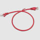 U/UTP Cat.6e (Висока Скорост) Мрежов Кабел Ethernet 0.5м Жълт
