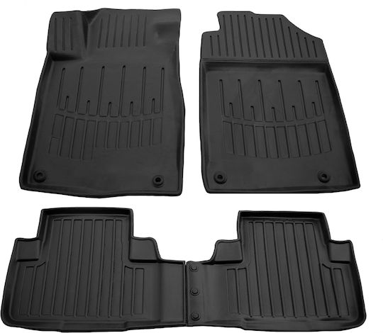 Rubber Raised Sides Car Mats With Fasteners Honda CR-V 5d 2012-2017 Race Axion 4 Pieces Race Axion 5008024/st