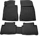 Race Axion Set of Front and Rear Mats 5pcs Tray Type for Mercedes-Benz E Class W211 2002-2009 Black