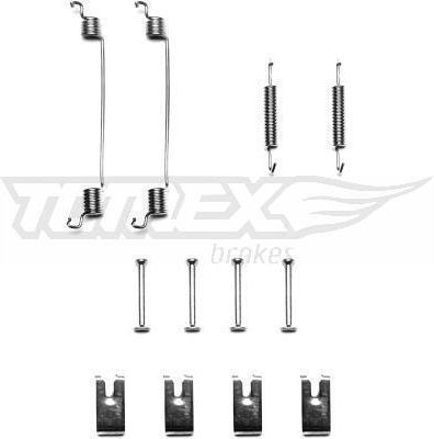 Ford Fiesta Iv-v-fusion-ka-mazda 2 4041-4377 Bremsbacken-Satz