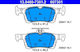 Brake Pads Rear Peugeot 308 II 13->308 SW II 1.2 1.6 14-> 1702-4377