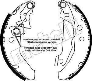 Bremsbacken-Satz Ford Fiesta 1.1-1.8 91-96 2066-4377