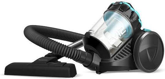 Turbotronic TT-CV12 Aspirator 700W cu bol 2.5lt Neagră