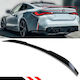 Αεροτομή Πορτ Παγκάζ Bmw 4 G22 2020+ 2d M4 Look Lipspoiler Γυαλιστερή Μαύρη Abs Πλαστικό