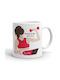 Balloon Cană Ceramică Roșie 350ml