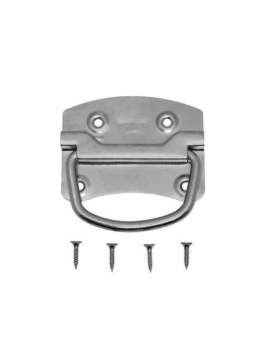 Mâner Pentru Mobilier Din Metal Și Lemn În Culoare Argintie Cu Centrele Găurilor 102mm ee9770