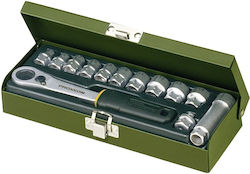Proxxon 23602 Комплект Кестени и Орехчета 1\4" 13 Бройки
