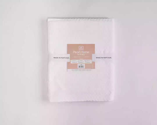Pearl Home & Baby Soofa Ημίδιπλη 180x260εκ. White