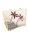 Makwedding Stroh Strandtasche Gelb