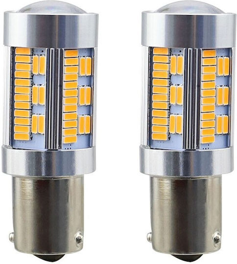 Lamps Car LED Yellow 12V 1pcs W08415-1