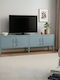 TV Stand Color Metal Baby Blue L160xW45xH55cm
