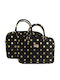 Wonder Τσάντα για Laptop 16" Gold Polka-Dot