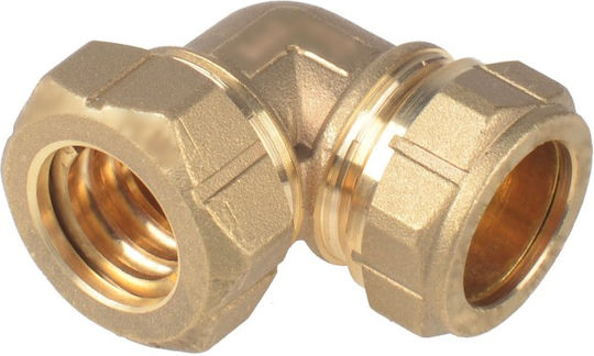 Solar Mechanical Compression Pipe Elbow Dn16 X Ø22 Copper