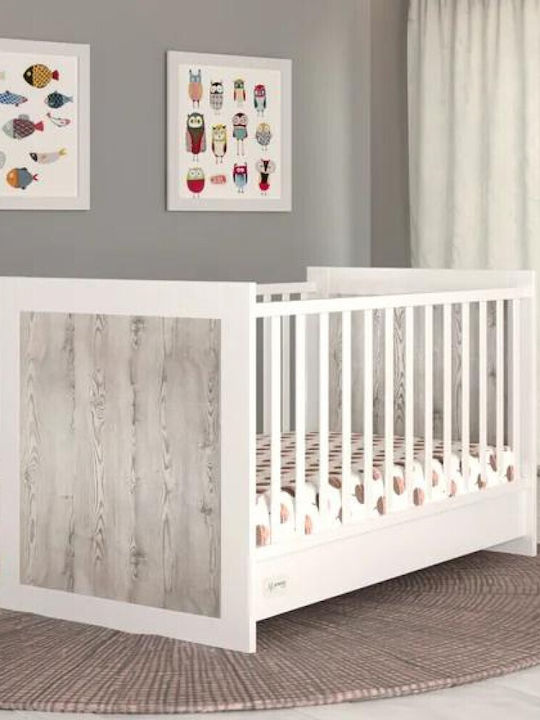 Asterias Bebe Asterias Bebe Emily Weiß Babybett