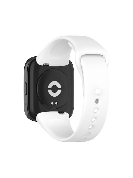 Λουράκι Σιλικόνης Λευκό (Redmi Watch 3 Active)