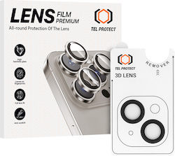Tel Protect Προστασία Κάμερας Tempered Glass Μαύρο για το iPhone 13, iPhone 13 mini