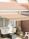 vidaXL Zelt Terrasse Gelb 3x2.5m