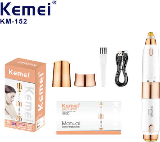 Kemei Trimmer Rechargeable Km-152
