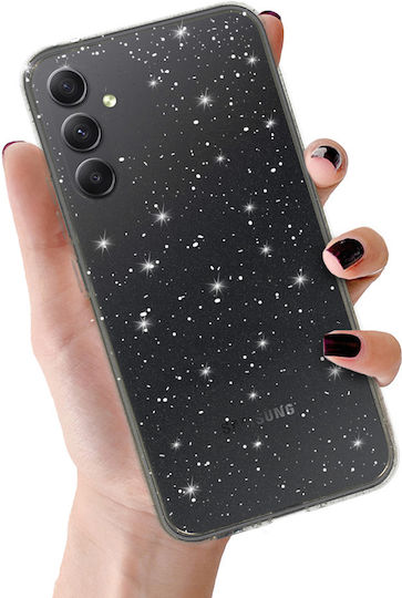 Silver Star Back Cover Ασημί (Galaxy A34)