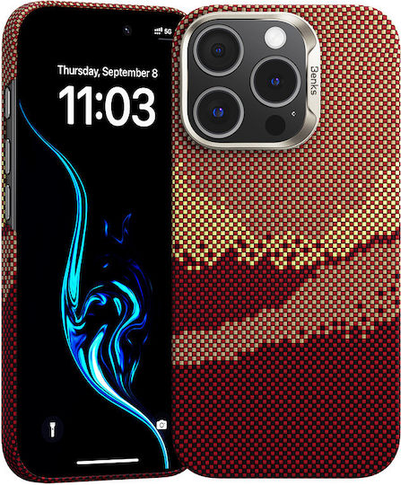 Benks Back Cover Aramid Fiber 1.1mm Auriu (iPhone 16 Pro)