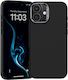 Benks Umschlag Rückseite Aramid Fiber Schwarz (iPhone 16 Plus)