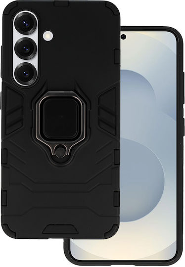 Ring Back Cover Silicone / Plastic Black (Galaxy S25)