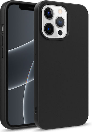 Matt Back Cover Σιλικόνης Μαύρο (Xiaomi 15 Pro)