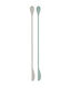 Kikka Boo Baby Set with Spoons with Temperature Indicator made of Silicone Green 2pcs