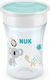 Nuk Toddler Magic Cup Plastic Turquoise 230ml F...